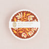 Pumpkin Spice Floral Scalloped Coasters (set of 4)