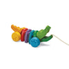 Rainbow Alligator Pull Toy