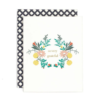 So Very Grateful Greeting Card (boxed set of 8)