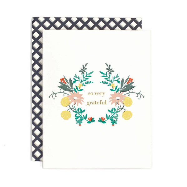 So Very Grateful Greeting Card (boxed set of 8)
