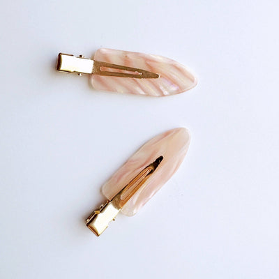 Pink Shimmer Setting Clips