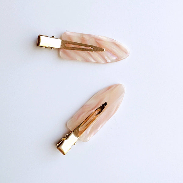 Pink Shimmer Setting Clips