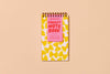 Farfalle Bowtie Pasta Pocket-size Letterpress Spiral Notebook