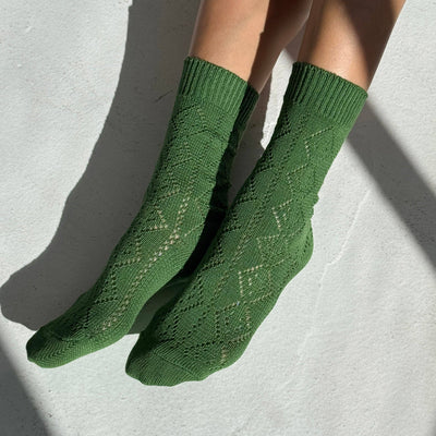 Modal Eyelet Socks