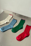 Ruffled Modal Socks