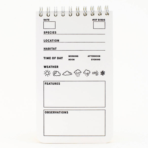 A Pocket Log for Birders