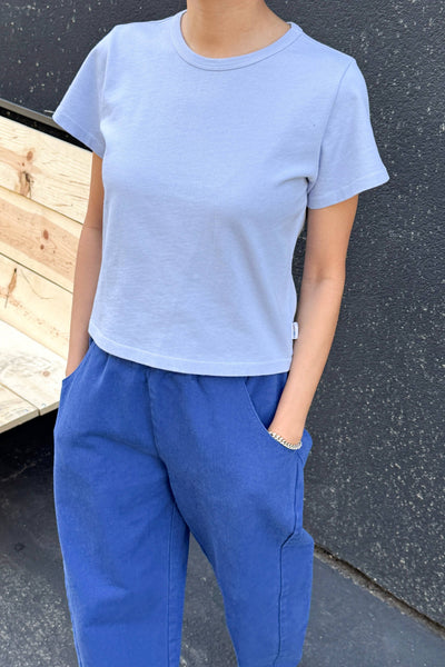 The Little Boy Tee in Mint Dust