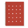 Flower Grid Lined Notebook
