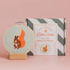 Squirrel Cross Stitch Kit for Beginners
