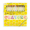 Brilliant Bee Crayons (set of 24)