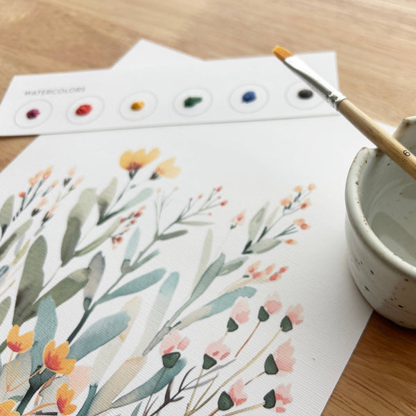 All-In-One Watercolor Kit - Desert Bloom