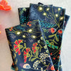Pretty Peacock Cloth Dinner Napkins (set of 4)