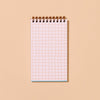 Checks Pocket-Size Letterpress Spiral Notebook