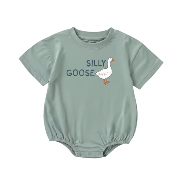 Silly Goose Organic Cotton Bubble Romper
