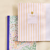 Brushstroke Garden Lined Journal