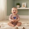 Flight School Organic Cotton Baby Bodysuit