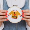 I Love Cats Cross Stitch Kit for Beginners