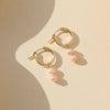 Pink Pearl Earrings