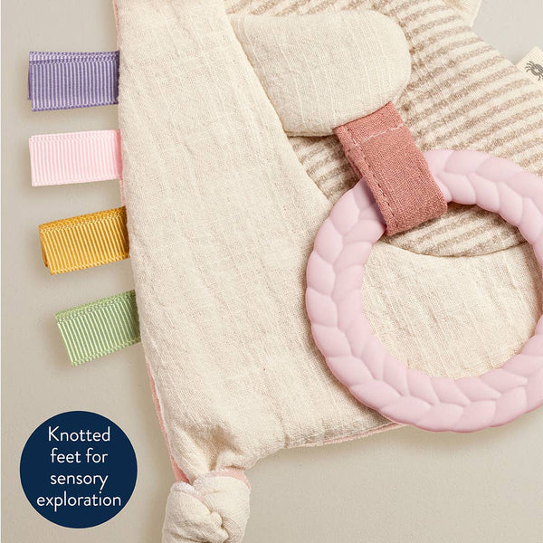 Bunny Bitzy Crinkle™ Sensory Toy with Teether