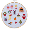 Colorful Christmas Cross Stitch Kit for Beginners