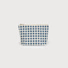 Large Waterproof Pouch - Indigo Gingham