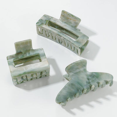 Emerald Claw Clip