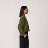 Mare Rolled Neck Sweater in Olive