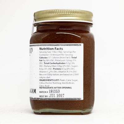 Spiced Pear Vanilla Jam
