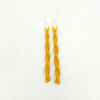 Twin Flame Beeswax Candles (set of 2)
