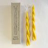 Twin Flame Beeswax Candles (set of 2)