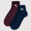 Lettuce Edge Sock (set of 2)