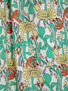 Color Herbalist Gathered Bustier Dress