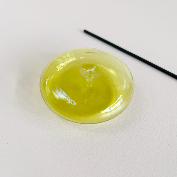 Glass Bubble Incense Holder