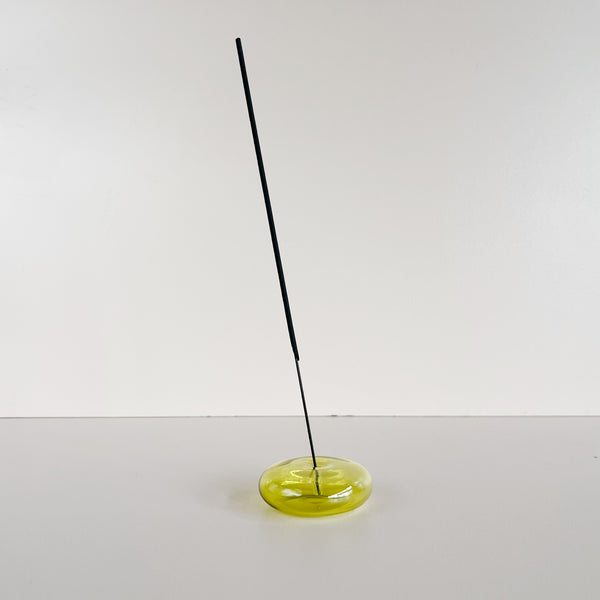 Glass Bubble Incense Holder