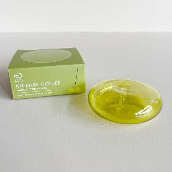 Glass Bubble Incense Holder