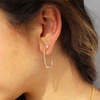 Chloe Hoops in 14k Gold Fill