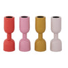 Enameled Aluminum Taper Candle Holder