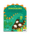 Coloring Books With Stickers: Dinosaurs