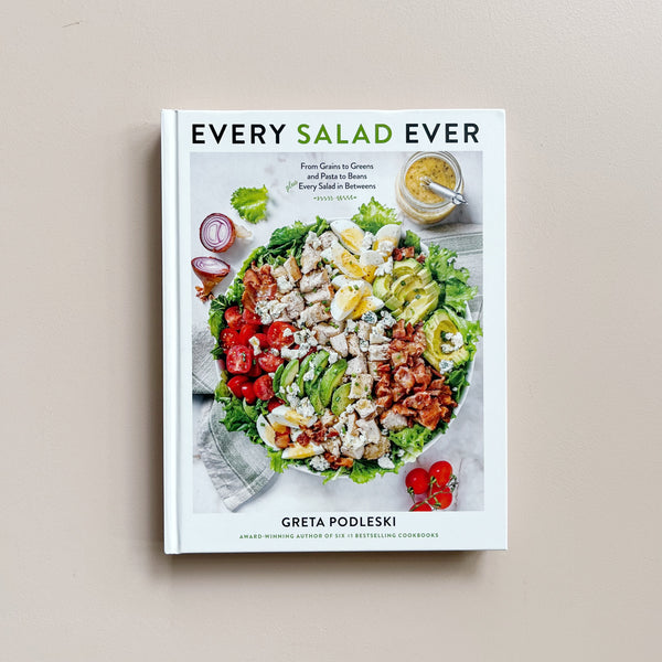 Image of the cover of the cookbook "Every Salad Ever" by Greta Podleski