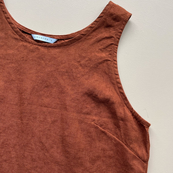 Sadie Top in Terracotta