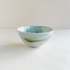 Green Splash Porcelain Small Bowls