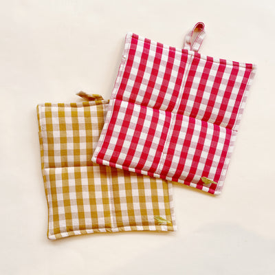 Gingham Potholder
