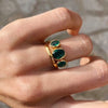 Isla Ring in Emerald