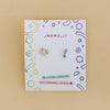 Enamel Flat Back Kids Earrings