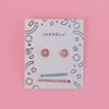 Enamel Flat Back Kids Earrings