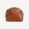 Halfmoon Crossbody in Brown Leather