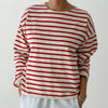 Sailor Top in Red Stripe