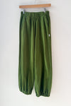 Balloon Pants in Collard Green