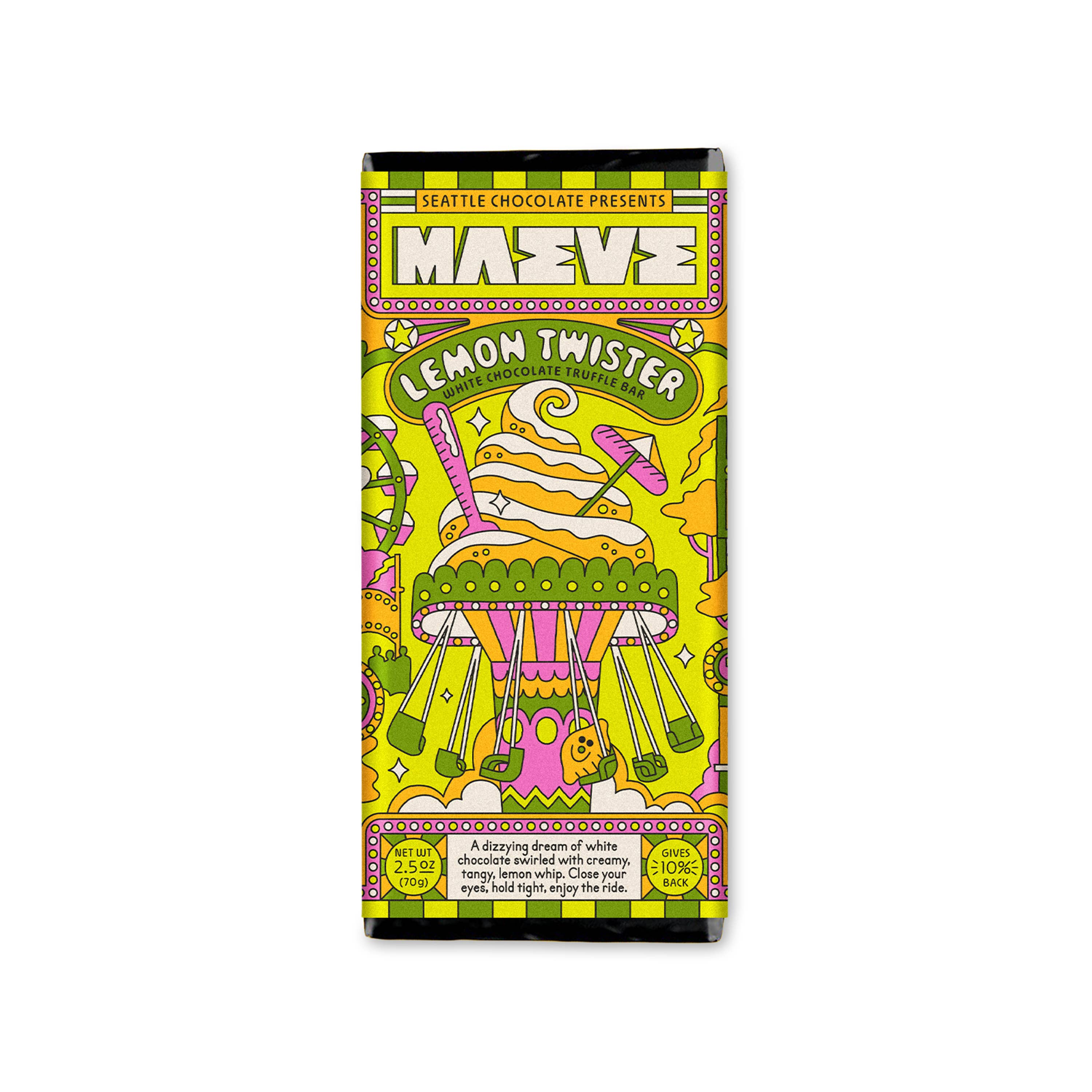 Lemon Twister Truffle Bar – Good Day Shop Madison