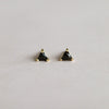 Black Tourmaline Energy Gem Studs